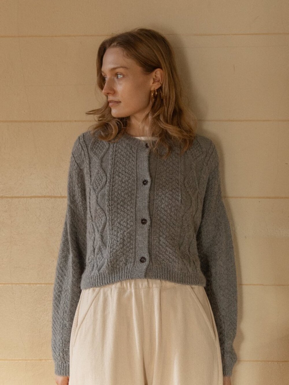 NWT Gillian Stevens Dawes Cardigan Elephant Size 2